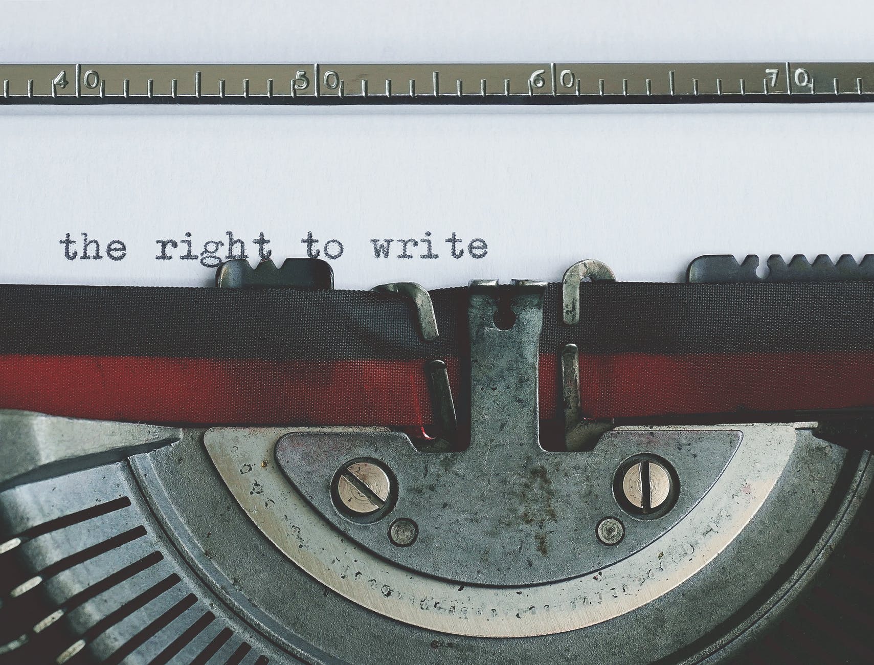 the right to write